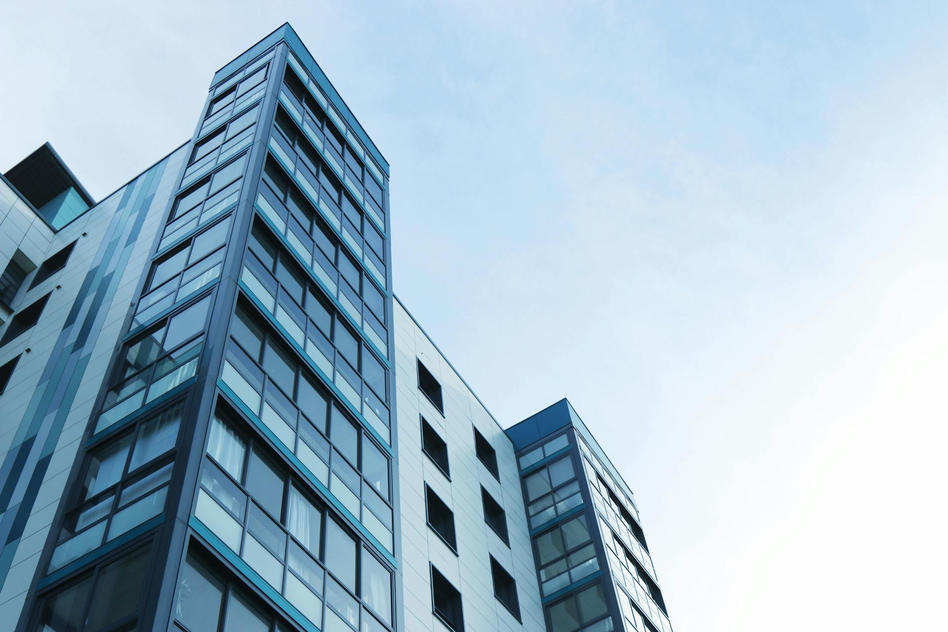 Modern commercial building